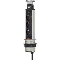 Brennenstuhl Tower Power Table Extension Socket 3 - 2 m
