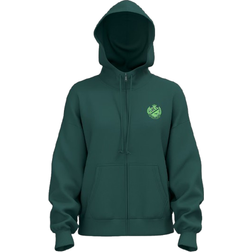 PINK Women's Ivy Fleece Full-Zip Hoodie - Deep Forest