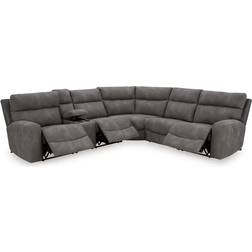 Ashley Furniture Next Gen Durapella Collection Slate Sofa 6 Seater