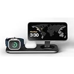 Satechi Qi2 Trio Wireless Charging Pad, Space Gray