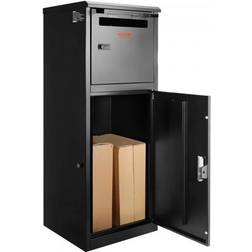 VEVOR Package Delivery Boxes 16.2" x 15.8" x 44" Galvanized Steel Package Delivery Box with Coded Lock
