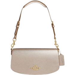 Coach Andrea Shoulder Bag - Novelty Leather/Gold/Light Champagne