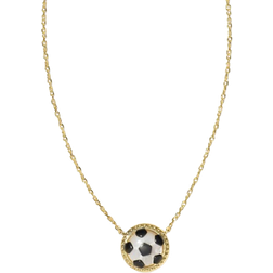 Kendra Scott Soccer Short Pendant Necklace - Gold/Black/White