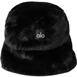 Alo Faux Fur Bucket Hat - Black