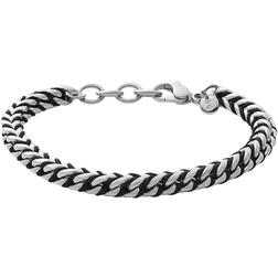 Skagen Hulsten Bracelet - Silver/Black