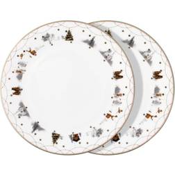 Wik & Walsøe Julemorgen Story Asiet 25cm 2stk