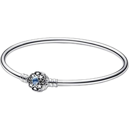 Pandora Moments Disney Aladdin Princess Jasmine Bangle - Silver/Blue