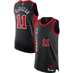 Nike DeMar DeRozan Chicago Bulls Black Authentic Jersey City Edition