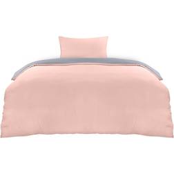 Utopia Bedding ‎WKS98-163 Duvet Cover Pink, Grey (200x135cm)