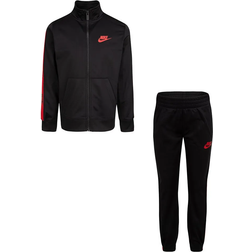 Nike Little Kid's Tracksuit Tricot - Black/Red (86G796-023)