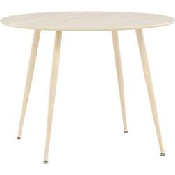 Venture Home Plaza White Wash Spisebord 100cm