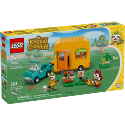 LEGO Animal Crossing Leif med Campingvogn og Hagebutikk 77054