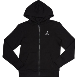 Nike Big Kid's Jordan MJ Brooklyn Fleece Full-Zip Hoodie - Black (95D226-023)