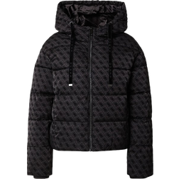 Guess Daisy Quattro G Puffer Jacket - Black