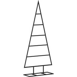 vidaXL Christmas Tree in Metal Black Julpynt 90cm