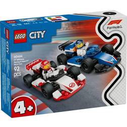 LEGO City F1 Williams Racing und Haas F1 Rennautos 60464