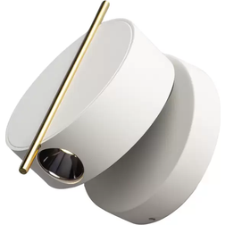 Maytoni Nuance White/Gold Väggarmatur ∅ 10cm