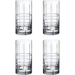 Orrefors Street Highball Drink Glass 15.216fl oz 4pcs