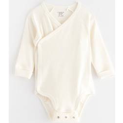 Lindex Body Wrap Rib Solid - White