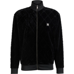 HUGO BOSS Dranchiso Zip Up Sweatshirt - Black