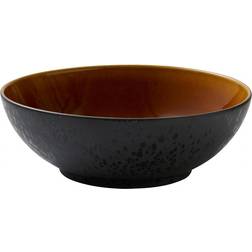 Bitz Salad Ø30 cm Black-Amber Serving Bowl