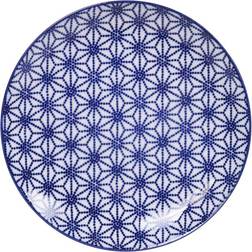 Tokyo Design Studio Nippon Blue Tallerken 20.6 cm Star Asiet 20cm