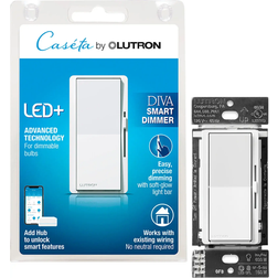 Lutron DVRF-6L-WH-R 4-way