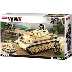 Sluban WW 2 Panzer 4 Main Battle Tank M38-B0693
