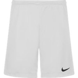 NIKE Junior Park III Shorts - White/Black