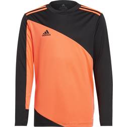 adidas Kid's Squadra 21 Goalkeeper Jersey - Black/App Solar Red