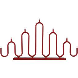 Globen Lighting Noel Red Candle Bridge 76cm