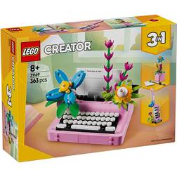 LEGO Creator 3 in 1 Skrivmaskin Med Blommor 31169