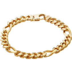 Jaxxon Figaro Chain Bracelet 8mm - Gold