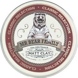 Mr. Bear Family Pomade Matt Clay Golden Ember 100g