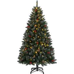vidaXL 3315757 Green/White Juletræ 240cm