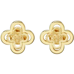 Tory Burch Kira Clover Stacked Studs - Gold