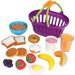Learning Resources Shopping Basket with Breakfast