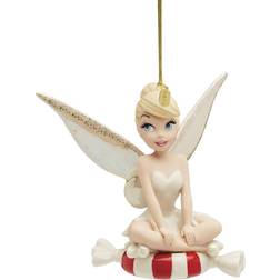 Lenox 2024 Tinker Bell On Peppermint Beige Figurine 11.4cm