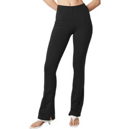 Alo High Waist Zip It Flare Legging - Black