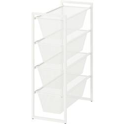 IKEA Jonaxel Förvaringskombination Vit 25 x 51 x 70 cm Hyllsystem 25x70cm