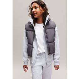 H&M Girls Zip-through Hoodie - Grey