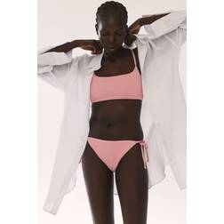 H&M Tie Tanga Bikini Bottoms - Ljusrosa