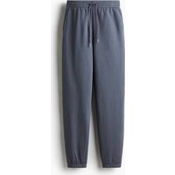 H&M Cotton Blend Sweatpants - Blue/Gray