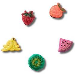 Crocs Sparkle Glitter Fruits 5 Pack