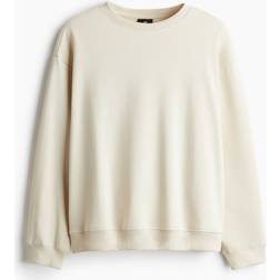 H&M Loose Fit Sweatshirt - Beige