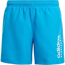 adidas Sportswear Essentials Logo CLX Swim Shorts - Bright Blue/White