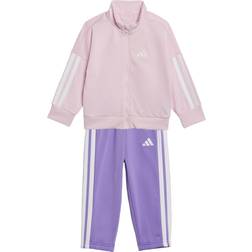 adidas Infant Essentials Climacool Track Suit - Clear Pink/White (JJ3537)