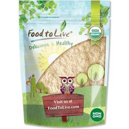 Food To Live Organic Green Pea Flour 24oz 1pack