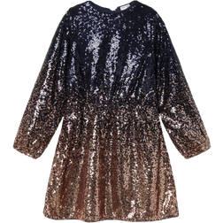 Name It Glitter Dress - Dark Blue/Rose (13222691)