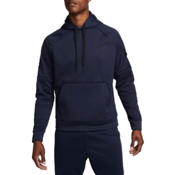 Nike Men’s Therma-FIT Hooded Fitness Pullover - Obsidian/Black